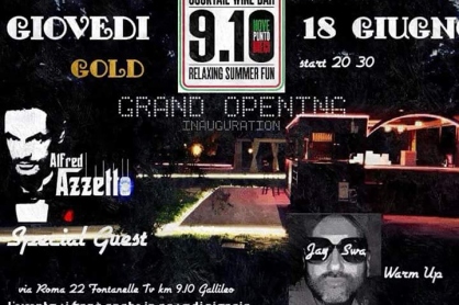 Alfred Azzetto alla terrazza 9.10