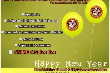 Capodanno al Gallileo di Volpago